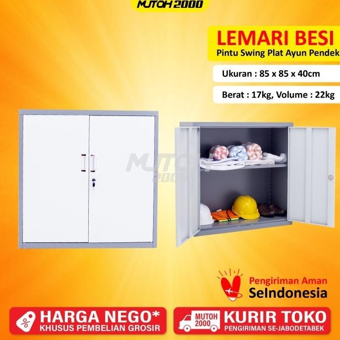 

Lemari Arsip Lemari Besi Filing Cabinet Pintu Plat Ayun Pendek Kualitas Premium
