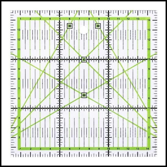 

GRATIS ONGKIR PENGGARIS QUILTING PATCHWORK SQUARE QUILTING RULER JAHIT PERCA !!!