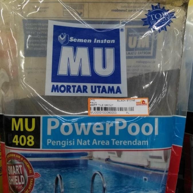 Mu 408 Power Pool (Black Stone) 2Kg Kualitas Premium