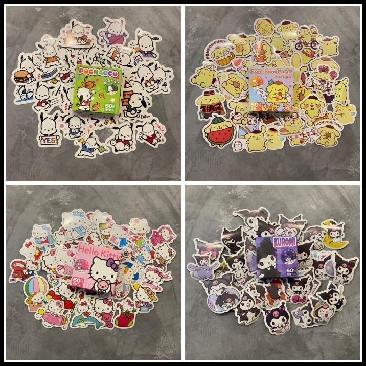 

DISKON STICKER SINGLE SANRIO KUROMI ISI 50 LEMBAR !!!!