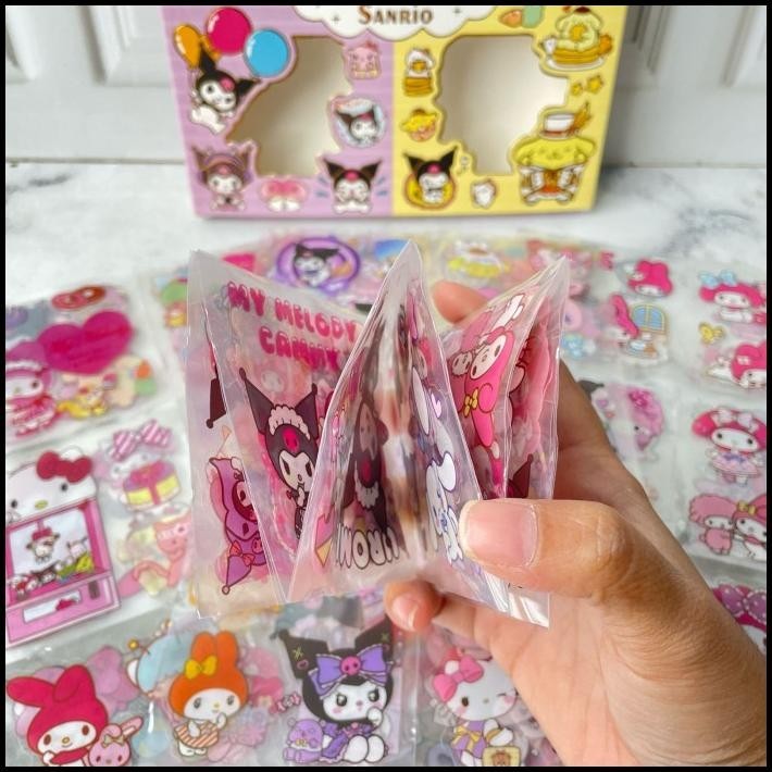 

DISKON STICKER 100 LEMBAR BOX SANRIO SUPER CUTE STIKER SANRIO LUCU TERMURAH !!!!!!!