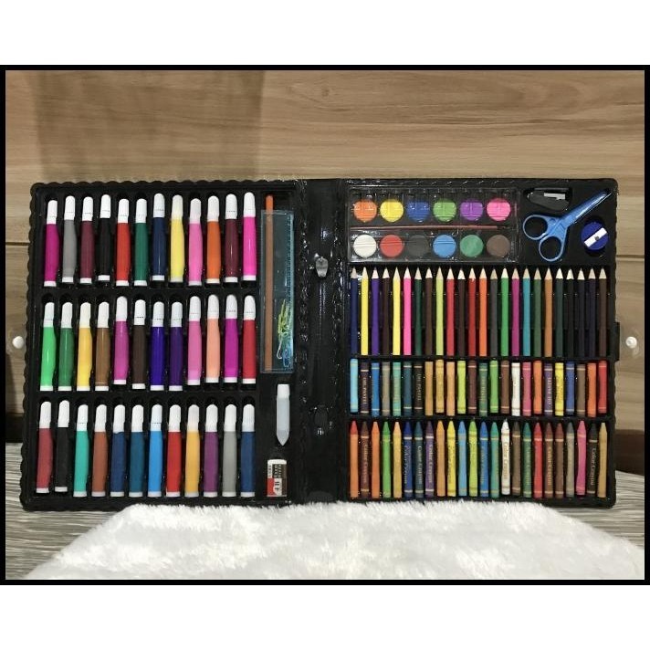 

BEST DEAL 150 PIECE ART SET PERALATAN GAMBAR&MEWARNA ANAK/KID'S DRAWING&COLORING !!!!!!