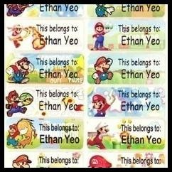

BEST DEAL STICKER NAMA WATERPROOF MARIO BROS !!!!!!