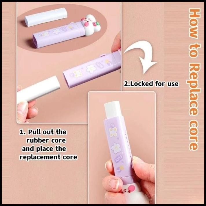 

DISKON ELECTRIC PENCIL ERASER PENGHAPUS PENSIL ELEKTRIK CUTE KOREA STYLE PENG !!!!!!