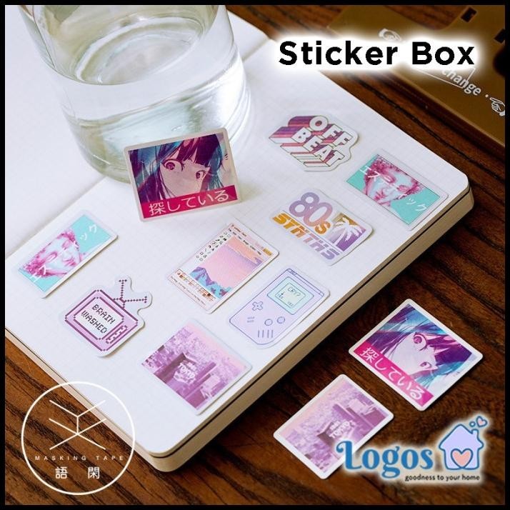 

GRATIS ONGKIR STICKER BOX STICKER DECO STIKER SCRAPBOOK BUJO JOURNAL DIARY PLANNER