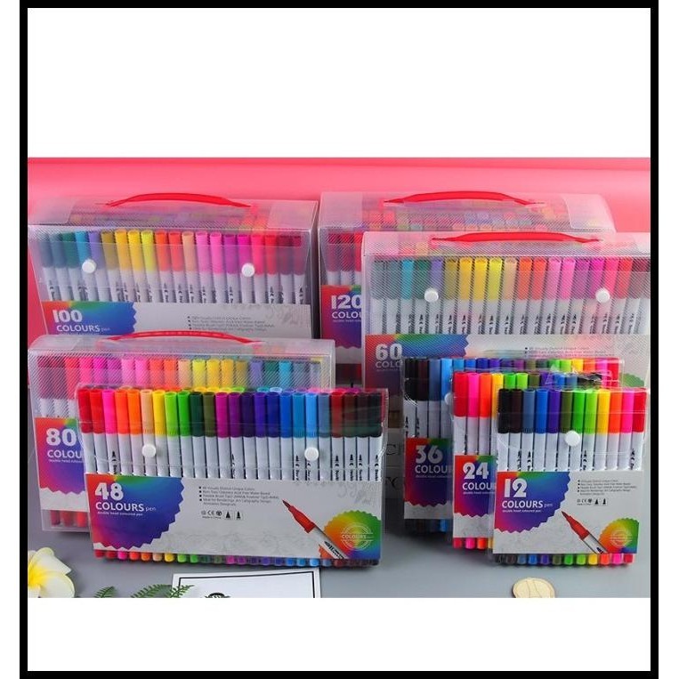 

TERMURAH SPIDOL DOUBLE HEAD PEN DRAWING FINE ART / SET DOUBLE TIP PEN S0254 !!!!!!