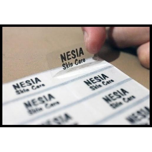 

HOT DEAL TRANSPARENT STICKER MEDIUM NAME LABEL. PUTIH SUSU / HOLOGRAM / BENING TRANSPARAN. UNTUK ANAK & DEWASA BUKU, TAS, HP, HADIAH !!