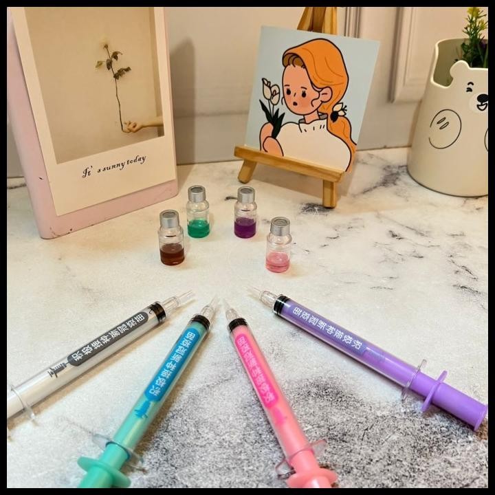 

BEST DEAL PULPEN VAKSIN SUNTIKAN MEDICINE SUPER UNIK & CUTE LIMITED EDITION ONLY !!!!!