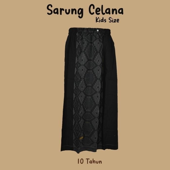 Sarung Celana Anak Ukhuwah By Shappire Dutatex Sarung Hitam Tumpal