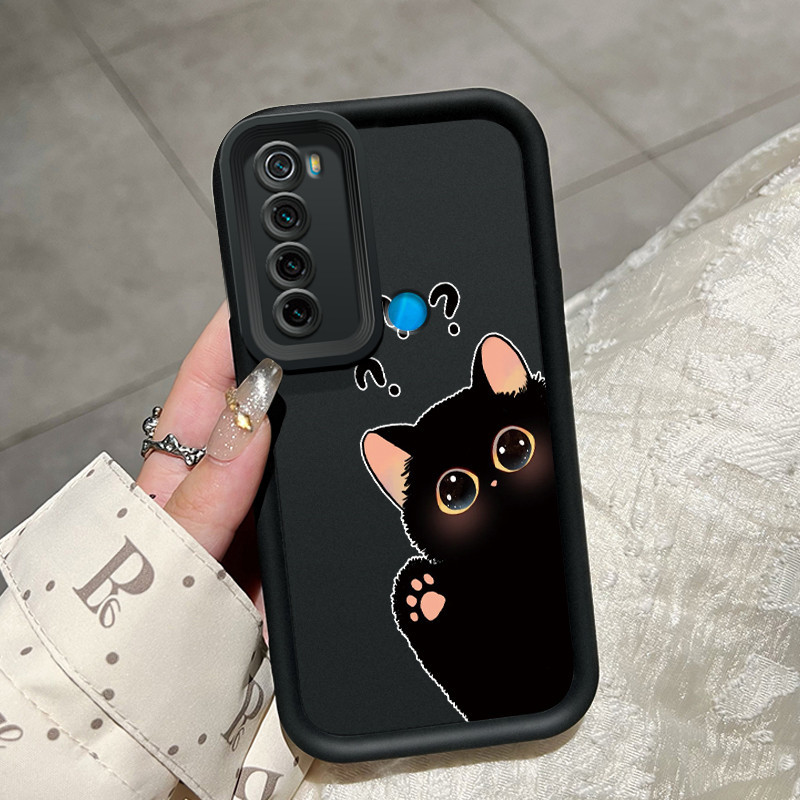 Casing Hp Xiaomi Redmi Note 8 Redmi Note 8T Redmi Note 8 Pro Case silikon kasing HP pola Kucing hita