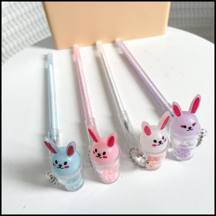 

HOT DEAL PEN GLITER KELINCI 1 LUSIN PULPEN GANTUNGAN RABBIT UNIK 1 SET TERMURAH !!!!