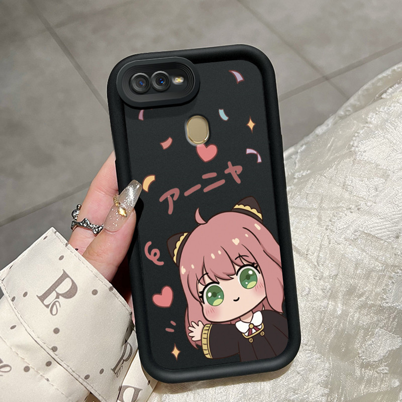 Casing Hp OPPO A7 OPPO A5s OPPO A12 OPPO A12S A11k Case silikon kasing HP pola SPY×FAMILY Casing tek