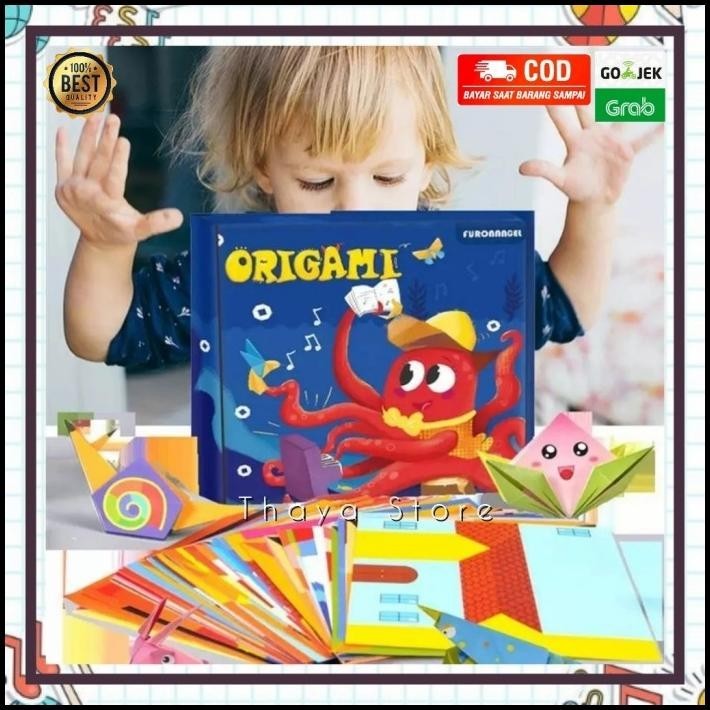 

GRATIS ONGKIR MAINAN ORIGAMI ANAK - MAINAN LIPAT KERTAS !!!