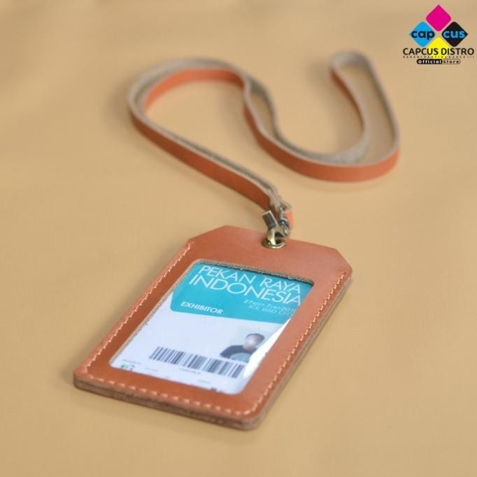 

Name Tag Id Card Holder Kulit Gantungan Id Card M1 Kualitas Premium