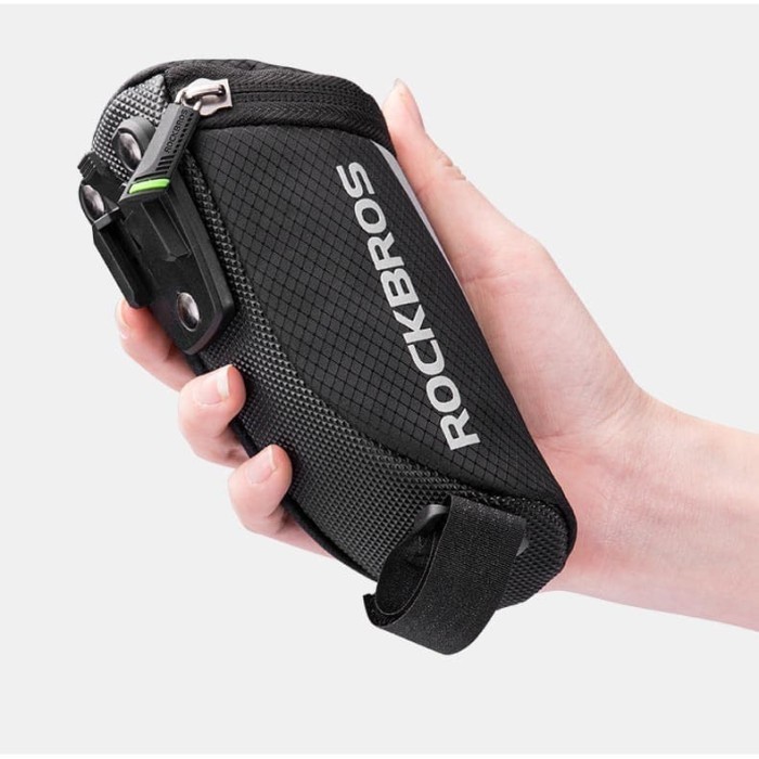 Tas Sepeda Mini Bicycle Saddle Rear Bag - Tas Sadel - Rockbros C28