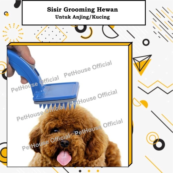 [Terlaris] Sisir Anjing/Sisir Groong Anjing Poodle