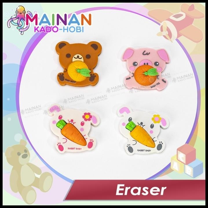 

HOT DEAL STATIONERY ERASER ALAT TULIS SEKOLAH PENGHAPUS KARET KARAKTER LUCU !!
