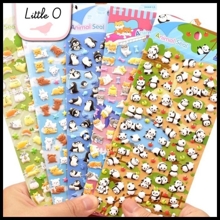 

BEST DEAL STICKER PUFFY 3D STIKER ANAK SCRAPBOOK JURNAL !!!