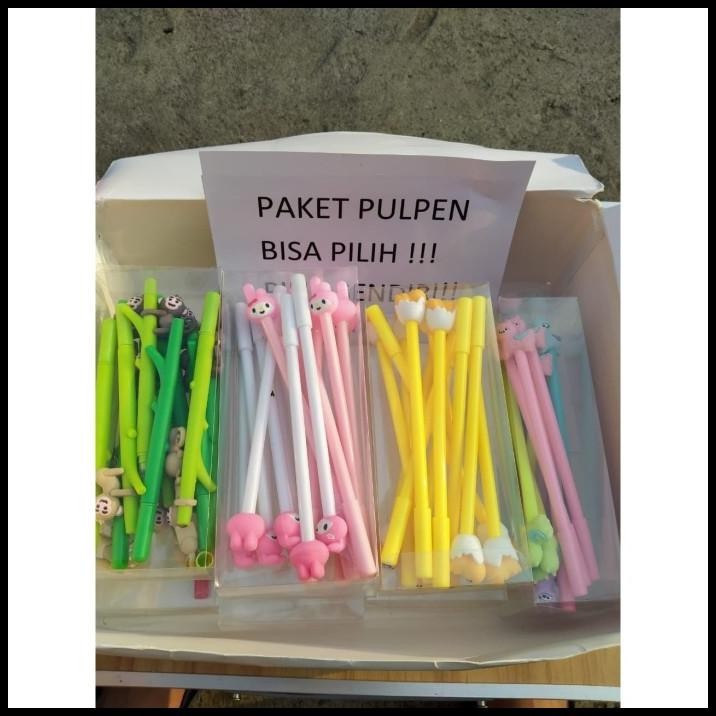 

DISKON COD PAKET PULPEN 4 LUSIN PEN 48 PCS BOLPEN BISA PILIH SENDIRI !!!!!!
