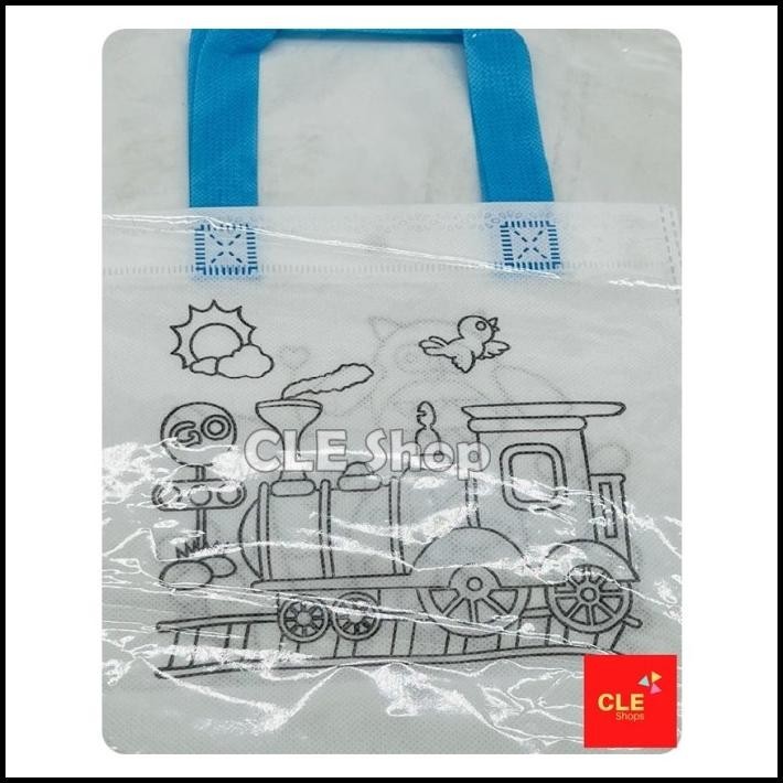 

HOT DEAL TERBARU COLORING BAG PAINTING TAS SPUNBOND 2 SISI MEWARNAI EDUKASI !!!!!