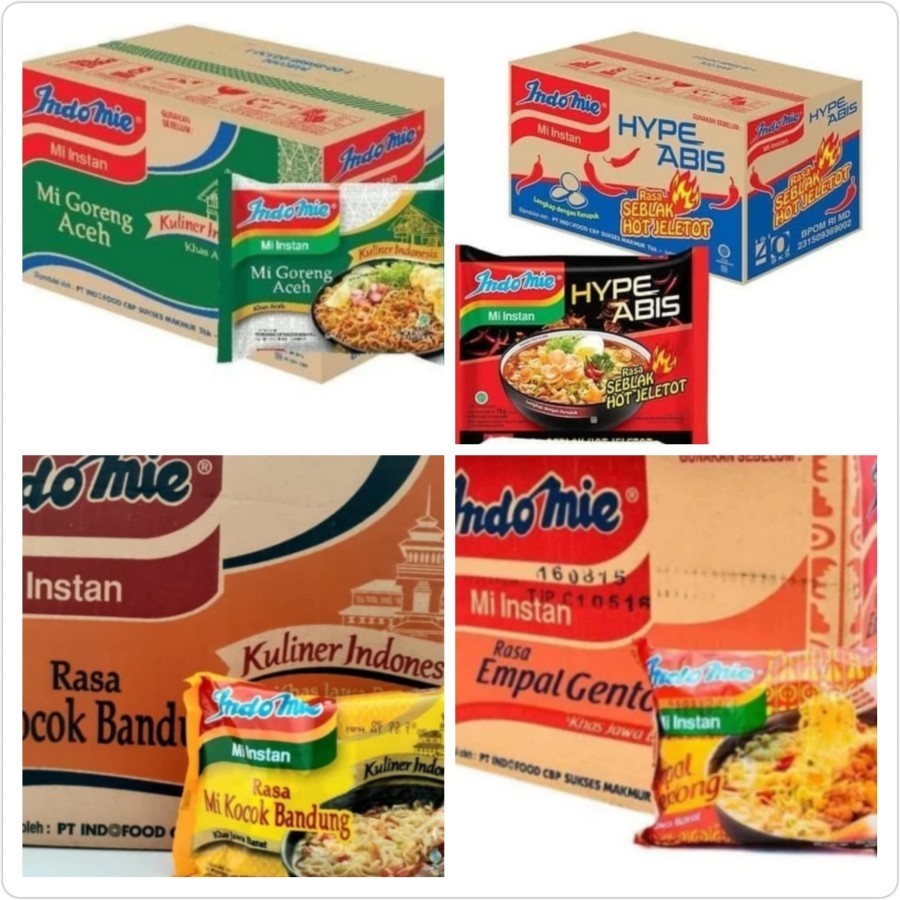 

Indomie Mie Aceh Empal gentong dll 1dus - miekocok