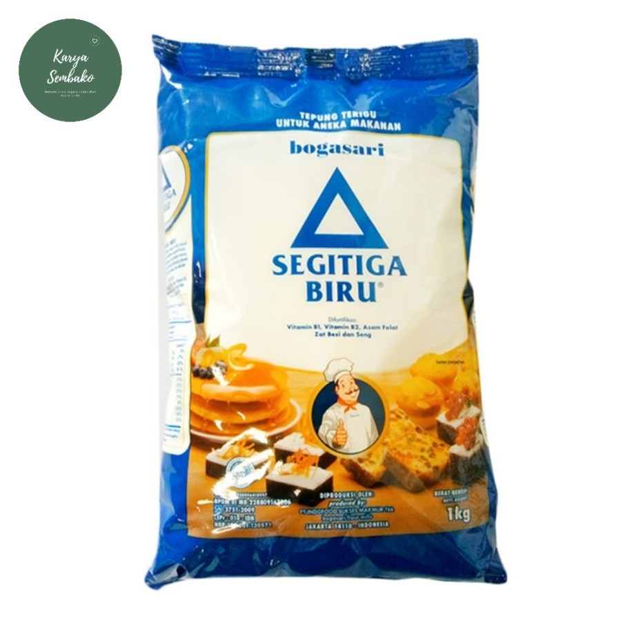 

tepung terigu segitiga biru 1kg