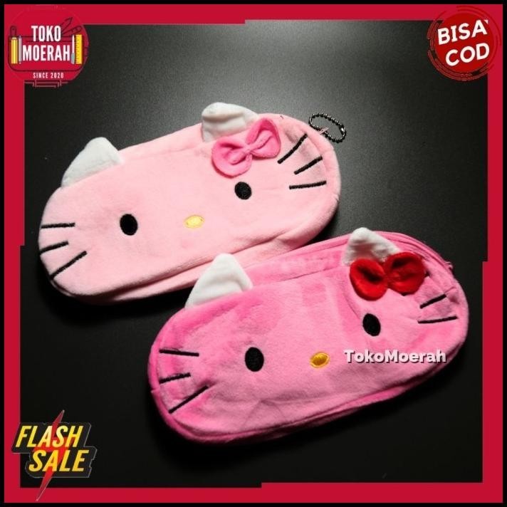 

BEST DEAL KOTAK PENSIL HELLO KITTY TEMPAT PENSIL KAIN HELLO KITTY SANRIO COD !!!