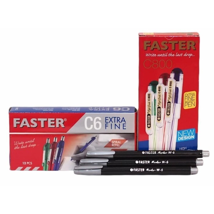 

Ready Faster Bundling- Faster C800 + Faster C6 (black) + 3 pcs W6 (black)