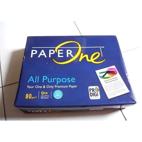 

Paperone Q4 Kuarto Letter 80 Gr Kertas Hvs Print Fotokopi