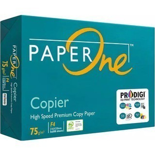 

Kertas Hvs Fotocopy Folio ( F4 ) 75 Gr Merk Paper One
