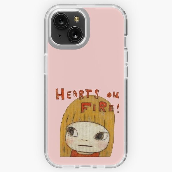 CASE yoshitomo nara hearts on fire painting IPHONE 11 MINI PRO MAX