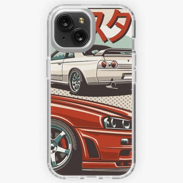 CASE Monster Skyline GTR R32 &amp; R34 IPHONE 6 5 Plus