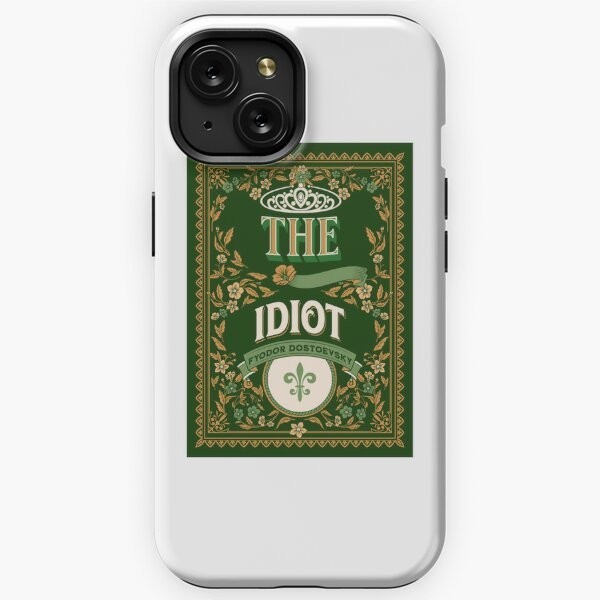 CASE The idiot - Fyodor Dostoevsky Book Cover Art IPHONE 12 MINI PRO MAX