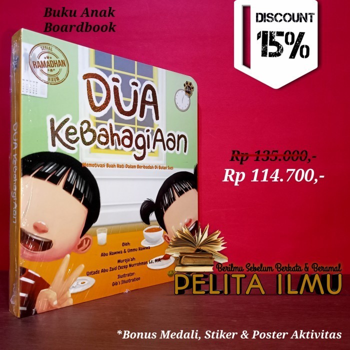 

Buku Anak Serial Ramadhan Haum Dua Kebahagiaan (Boardbook)