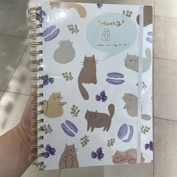 

Mikirei Cartoon Kitty Series B5 Notebook
