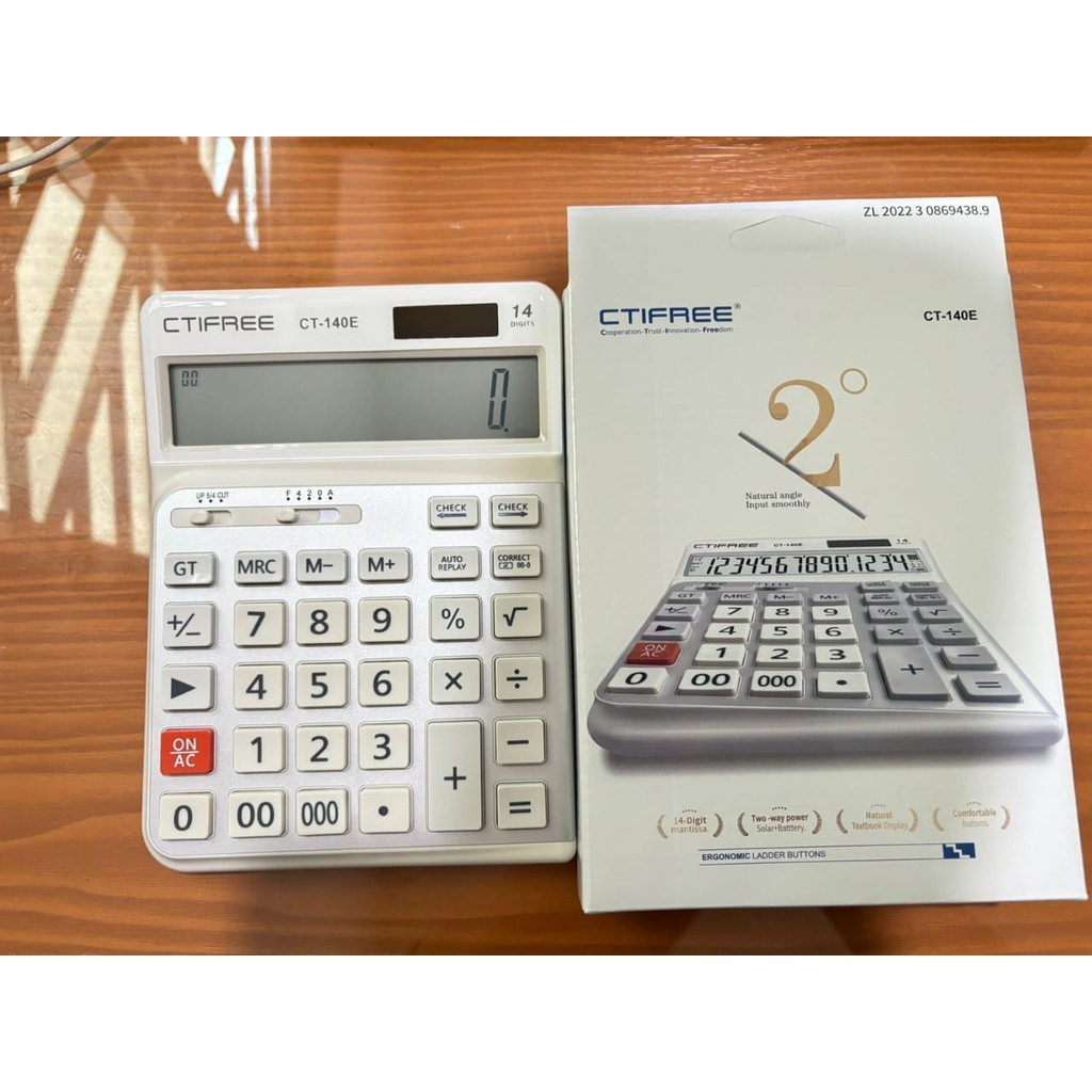 

KALKULATOR CTIFREE CT-140E 14 DIGITS