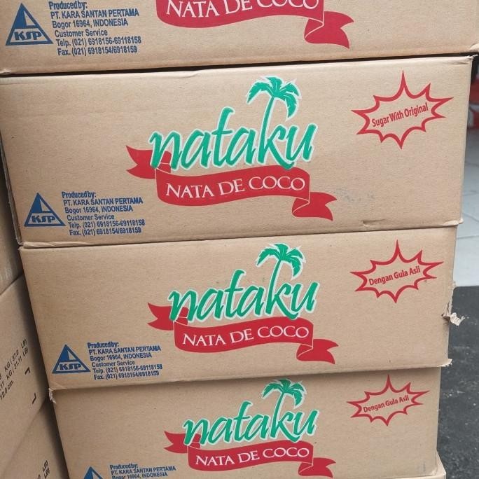 

Nataku Nata de coco dus an isi 6pcs x1kg ( khusus gojek dan grab