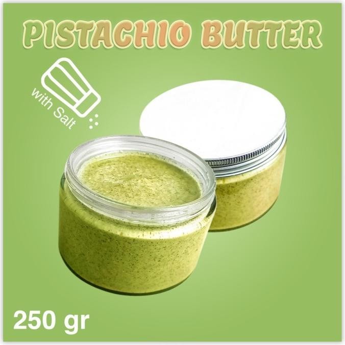 

250gr | Pistachio Butter Salty ( 1% Salt ) - Selai Pistachio Asin