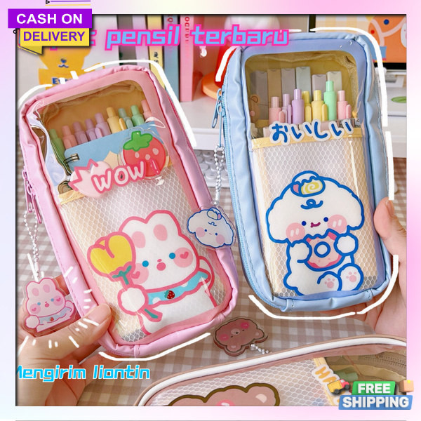 

Wadah Pncil Korean Style Dusgrip Import Premium Pancil Case Anak Kecil Puch Berkwalitas Dusgreb Tebal Modern Lucu Disgrib Susgrib Murah Anak Dusgrip Tempat Pensil Kekinian Pouch Korak Penyimpanan Bolopoin Tempak Pengsil Ã€Dilengkapi Dengan Liontinã€‘