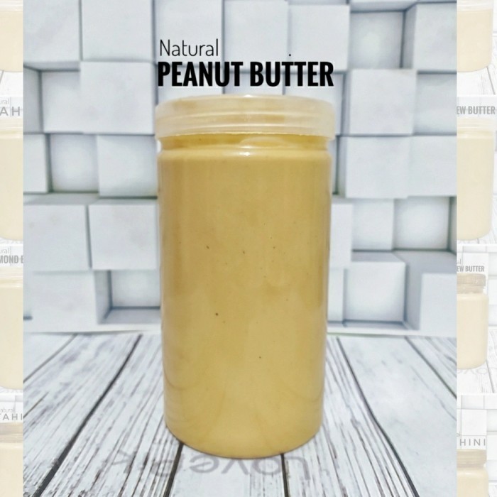 

Natural Peanut Butter 1Kg - Creamy Crunchy, Selai Kacang