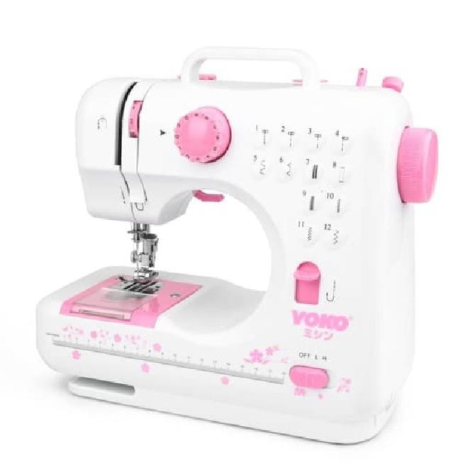 YOKO Mesin Jahit Portable Mini 12 Pola Jahitan Murah