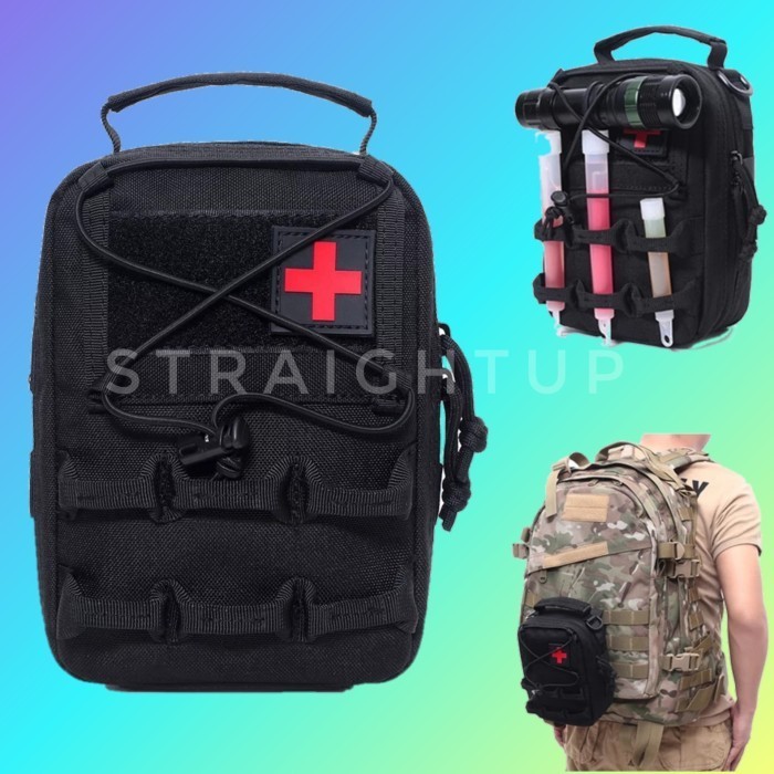Tas P3K Tactical -Tas Medical Kit - Tas Fortable First Aid Kit