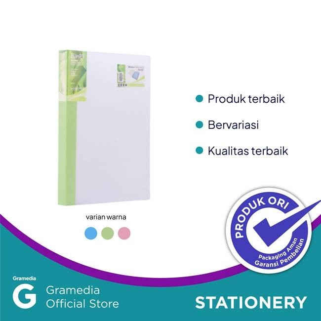 

Bantex Display Book Fc 20 Pockets Pistachio-Transparent