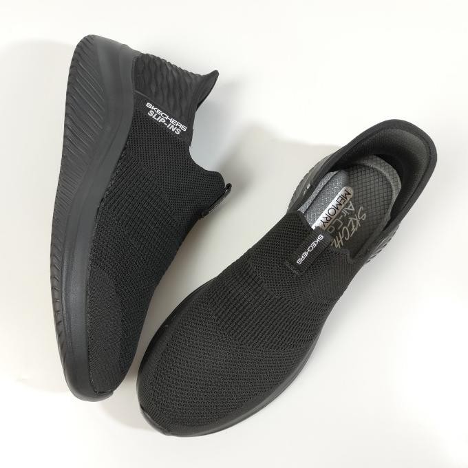 SEPATU SKECHERS PRIA/SKECHERS SLIP ON PRIA/SKECHERS SLIP-INS/HANDSFREE