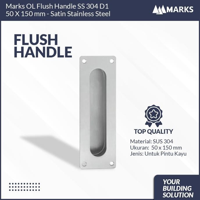 MARKS Flush Pull Handle FPH 001 SSS