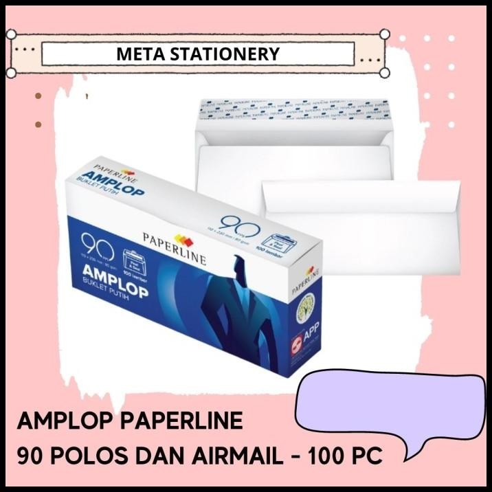 

TERBARU AMPLOP PAPERLINE 90 ( 100 LEMBAR ) !