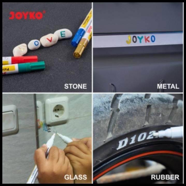 

GRATIS ONGKIR PAINT MARKER / SPIDOL CAT PERMANEN JOYKO PTM !!!!!