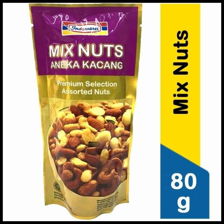 

GRATIS ONGKIR INDOMARET MIX NUTS / ANEKA KACANG 80G !