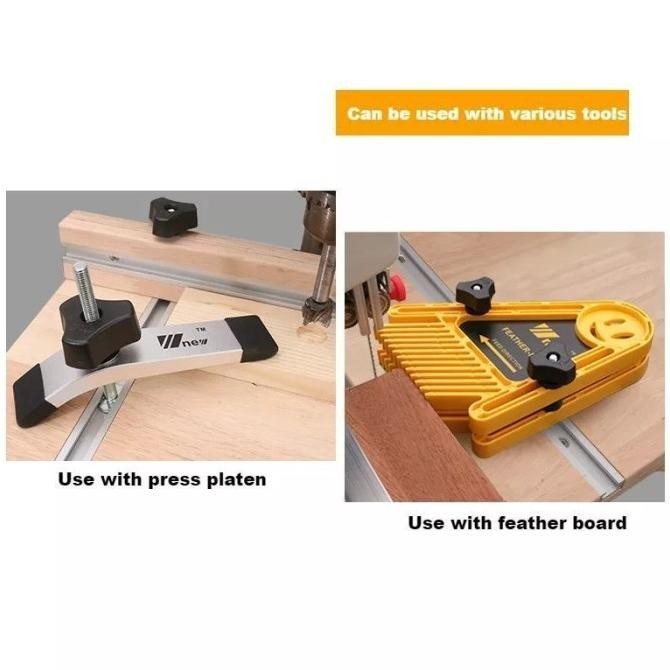 Brand New 122Cm Miter Track T-Track Rel Untuk Meja Potong Table Saw