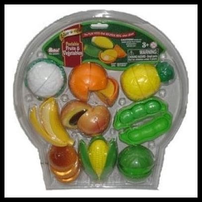 DISKON MAINAN REDBOX RB-22241 PEELABLE FRUIT & VEGETABLES